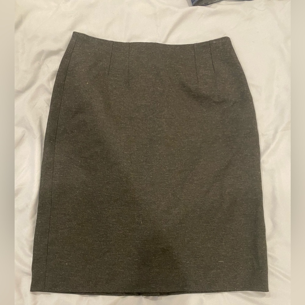 Charcoal Pencil Skirt by Halogen